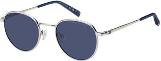 Tommy Hilfiger TH 2217/S 010/KU Mens Sunglasses Silver Size 50