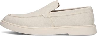 Clay Beige Loafers voor Heren - Heren - Loafers - Beige - 42 EU - Linnen - Schoenen