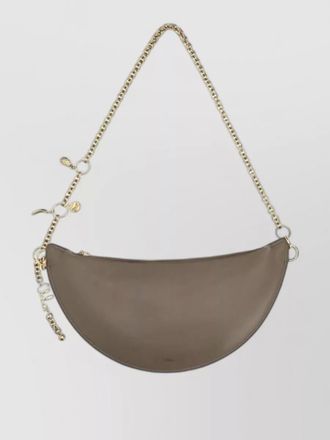 Chlo&eacute; calf leather bos taurus shoulder bag chain