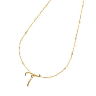 Dower & Hall Gold Vermeil & Diamond Letter Pendants
