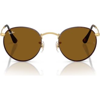 Ray-Ban Icons 53mm Retro Sunglasses in Matte Havana /Brown at Nordstrom