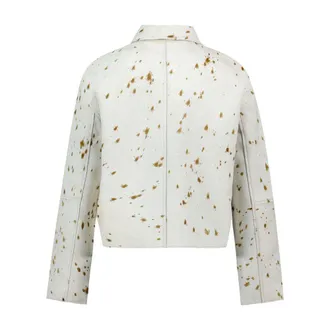 Sams&oslash;e & Sams&oslash;e Sams&oslash;E Sams&oslash;E Speckled Cowhide Jacket - Beige
