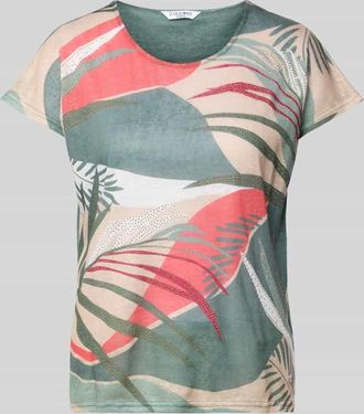 Zabaione T-Shirt mit Rundhalsausschnitt in Hellgruen, Gr&ouml;&szlig;e XXL