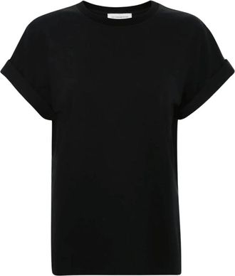 Victoria Beckham Tilly T-shirt - Dames - T-shirts - Zwart - M - Katoen - Tops