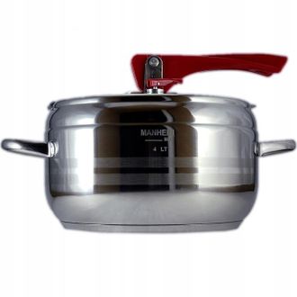 OEM Olla A Presi&oacute;n De 4 Litros Manheim Steel Para Cocci&oacute;n R&aacute;pida