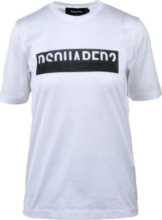 Dsquared2 T-Shirts - Dames - T-shirts - Wit - XS - Katoen - Tops