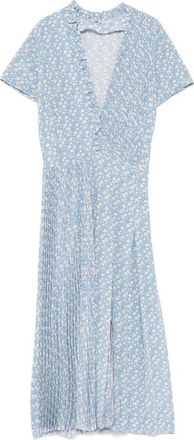 Ermanno Scervino Midi Jurk voor Overdag - Dames - Casual kleedjes - Blauw - S - Kleedjes