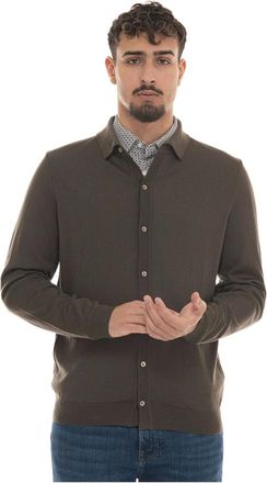 HUGO BOSS Uomo, Maglie, Verde, 2Xl, new