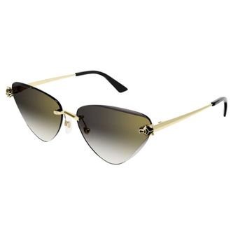 Cartier Sunglasses, unisex, Yellow, Size: 62 MM Panth&egrave;re Sunglasses