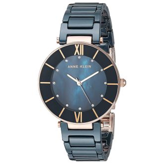 Anne Klein Womens Classic 32mm Watch AK-3266NVRG