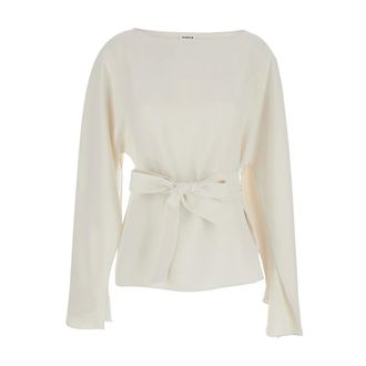 P.A.R.O.S.H. Mujer, Blusas y Camisas, Blanco, Talla: L