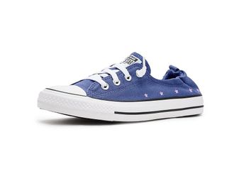 Converse Chuck Taylor All Star Shoreline Embroidered Stars Slip-On Womens Shoes Indigo Storm : 10.5 B - Medium, Canvas