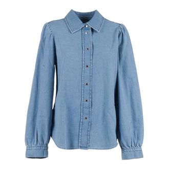 7 For All Mankind Camicia Hana - female - 7 For All Mankind - Shirts - Blue - XS - Blouses & Shirts