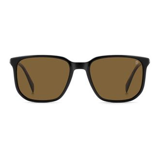Eyewear by David Beckham DB 1210/C Square Frame - unisex - Eyewear by David Beckham - Sunglasses - Black - 55 MM - Accessories