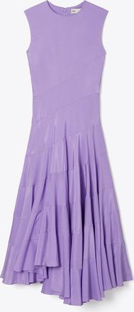 Tory Burch Womens Flared Cotton Silk Dress, size 12