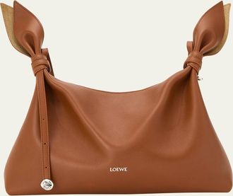 Loewe Scarf Medium Knotted Leather Shoulder Bag