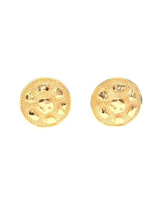 Dior Plated Round Earrings (Authentic Pre-Loved)