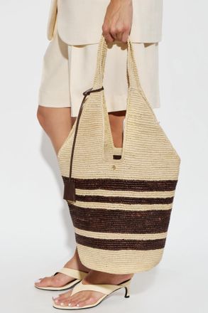 Anine Bing Leah Bag, Womens, Beige