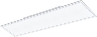 Eglo Plafoniera Moderna Salobrena-A Alluminio Bianco Luce Led Integrato 31,5W