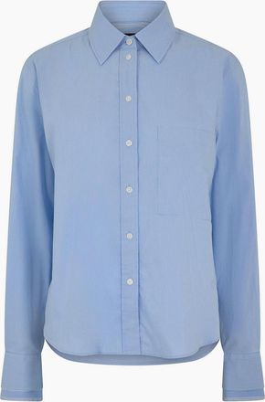 HUGO BOSS Womens Womens Brielle 1 Monday 10267328 01 Blouse - Blue - Size: 18 xxxl