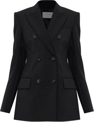 Sportmax Adamo Blazer - female - Sportmax - Blazers - Black - 2XS - Jackets