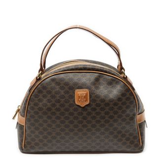 Celine Pre-owned Womens Dome Top Handle Handbag - Brown - One Size