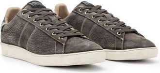 AllSaints Leon Low Top Sneaker in Warm Grey at Nordstrom, Size 9