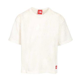 The North Face Red Box Mesh T-Shirt - Heren - Outdoor shirts - Wit - XL - Polyester - Fitness