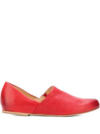 Ink Shoes slip-on loafers - women - Calf Leather/Calf Leather/Calf Leather - 39 - Red