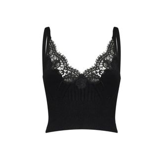 Ermanno Scervino Top - Tops - Mujer - Negro - L
