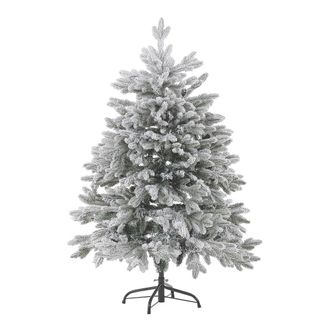 Beliani &Aacute;rbol de navidad efecto nieve 120 cm blanco
