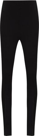Wardrobe.NYC Slim-fit Broeken - Dames - Slim Fit Broeken - Zwart - M - Broeken