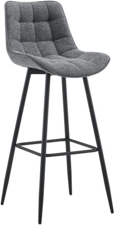 Clp Taburete De Bar Dartford Gris Oscuro Tela