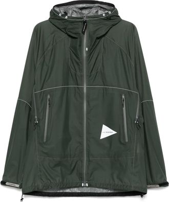 And Wander Giacca in ripstop - Verde