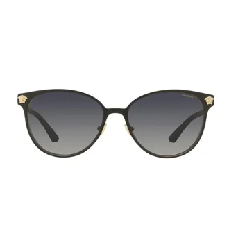 Versace Polarized Phantos Sunglasses with Black Frame