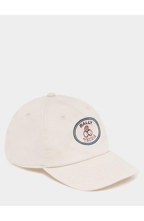 Bally Tennis Collection Baseball Hat in White at Nordstrom