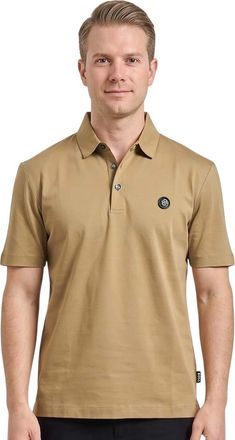 HUGO BOSS Beige Shirt Collar Polos
