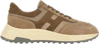 Hogan Sneakers - Heren - Sneakers - Beige - 40 EU - Su&egrave;de - Schoenen