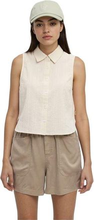 tentree Robins Shirt in White Oak at Nordstrom, Size X-Small