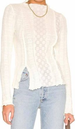 Free People Lula Top In Gardenia