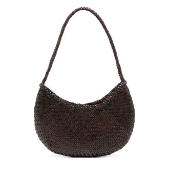 Dragon Diffusion Shoulder Bags, female, Brown, Size: ONE SIZE Woven Shoulder Bag