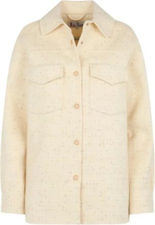 Saint Barth Jassen, Dames, Beige, M, Wol, Light Jacket