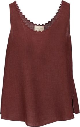 Forte_Forte Mujer, Camisetas, Marr&oacute;n, Talla: M