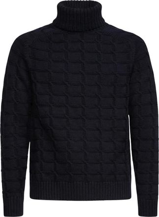 Zanone Heren, Truien, Blauw, Maat: 3XL