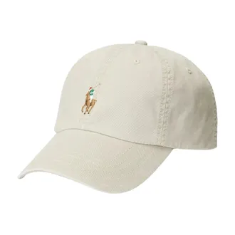 Polo Ralph Lauren Caps, male, Beige, Size: ONE SIZE Stretch-Cotton Ball Cap