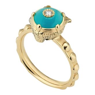 Gucci Dames, Accessoires, Geel, Maat: 51 MM Leer