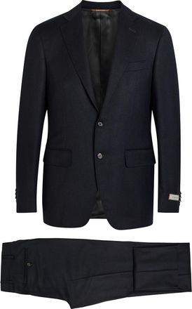 Canali Navy Womens Designer Wool Blazer UK38/M - 48 (UK38 / M)