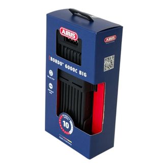 ABUS Bordo Combo 6000c/120 Cerradura Plegable 120 Cm De Largo Con Soporte