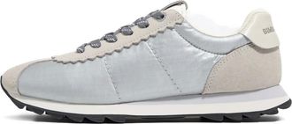 Bimba & Lola 13 18 Retro sneakers met gewelfde afwerking - Zilver