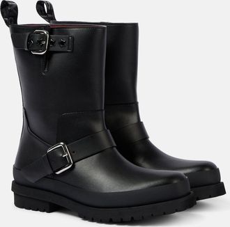 Stella McCartney Trace faux leather biker boots